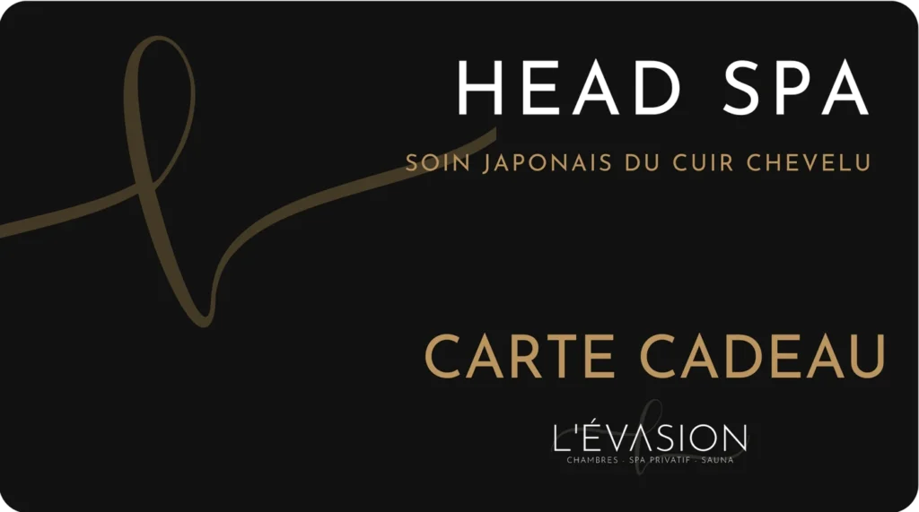 Carte cadeau Head Spa de L’Évasion à Prinquiau